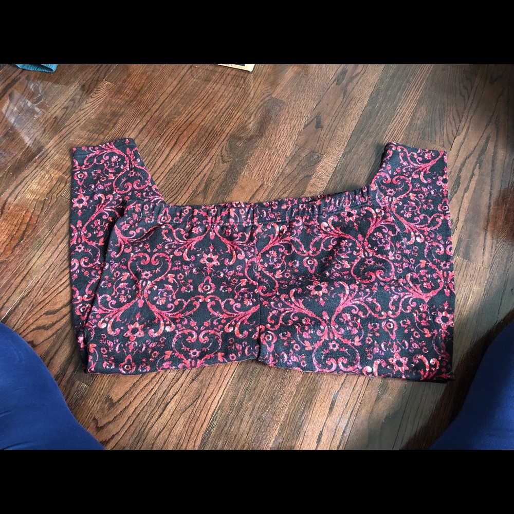 Terra & Sky fleece lined leggings